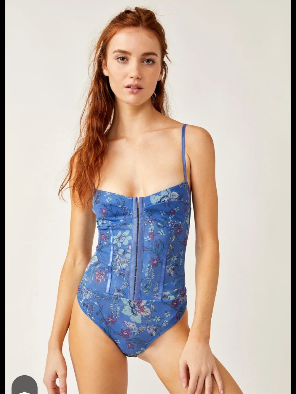 Nwt Free People Floral Bodysuit